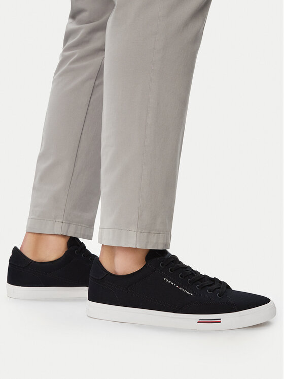 Tommy Hilfiger Tommy Hilfiger Гуменки Vulc Core Rwb Long Lace Cvs FM0FM05813 Черен