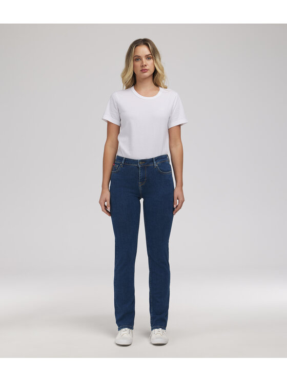 Lee Cooper Lee Cooper Jeansy JEANS D KIM 2519 STONE Niebieski Regular Fit