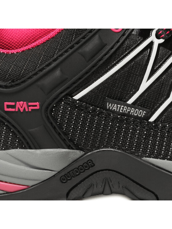 CMP CMP Bakancs Rigel Low Wmn Trekking Shoes Wp 3Q54456 Fekete