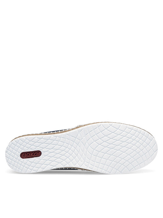 Rieker Rieker Espadryle M2278-14 Granatowy