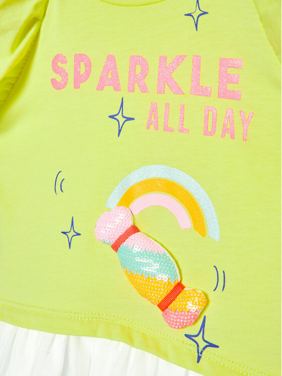 Vestito da giorno U12715 Giallo Regular Fit