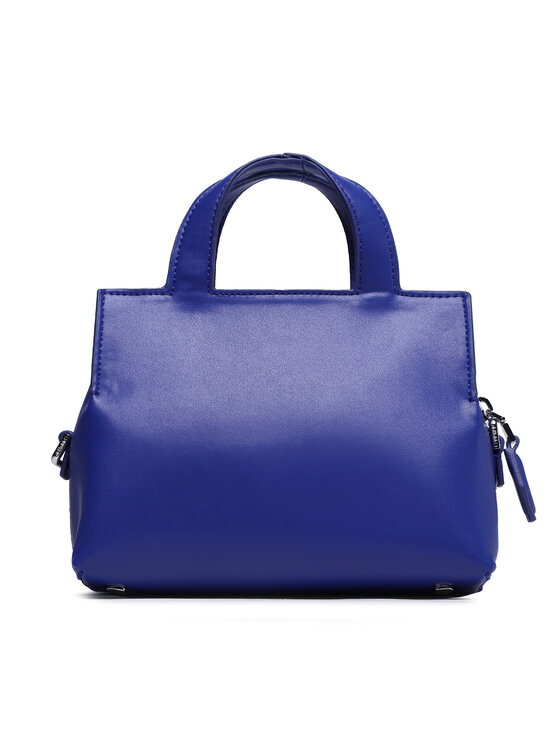 Borsetta Ck Neat Tote Sm K60K610443 Blu scuro
