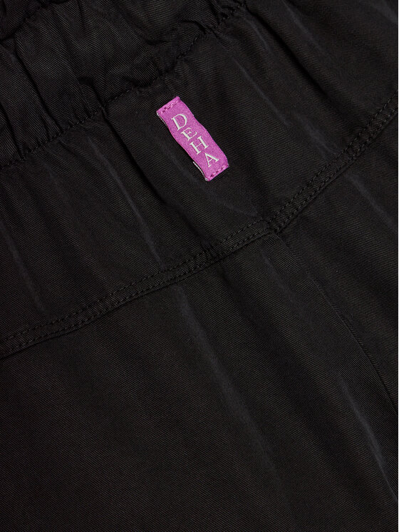 Deha Deha Donji dio trenerke A00667 Crna Regular Fit