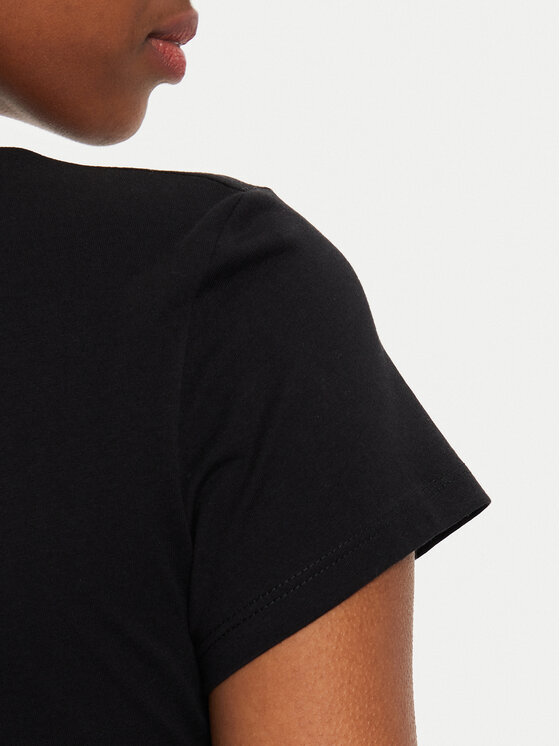 Armani Exchange Armani Exchange T-Shirt 6DYT11 YJ16Z 1200 Černá Slim Fit