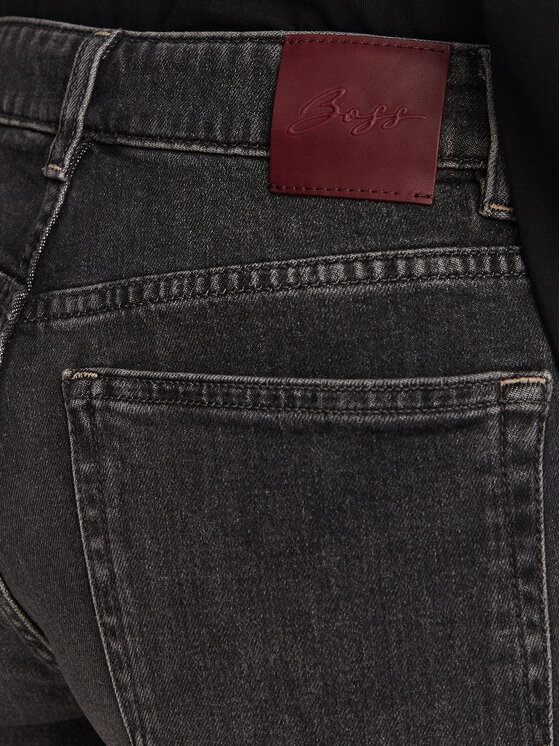 BOSS BOSS Jeansy Angela 50564444 Tmavě šedá Regular Fit