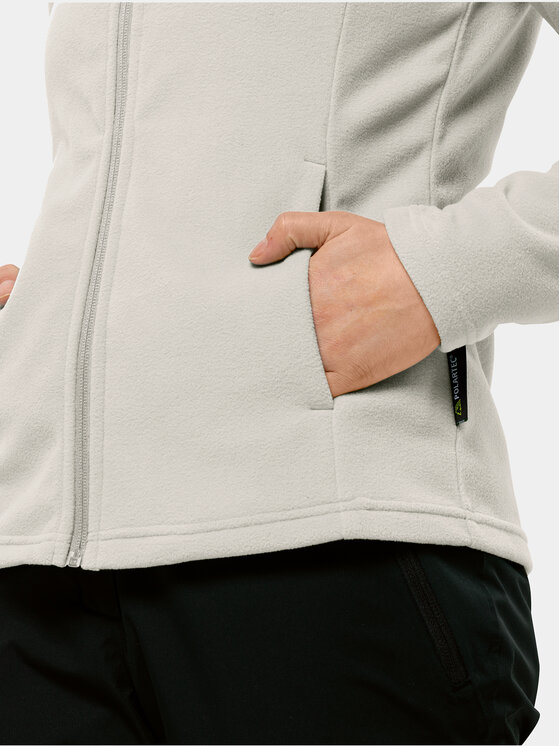 Jack Wolfskin Jack Wolfskin Флісовий реглан Taunus Fz 1711391 Сірий Regular Fit
