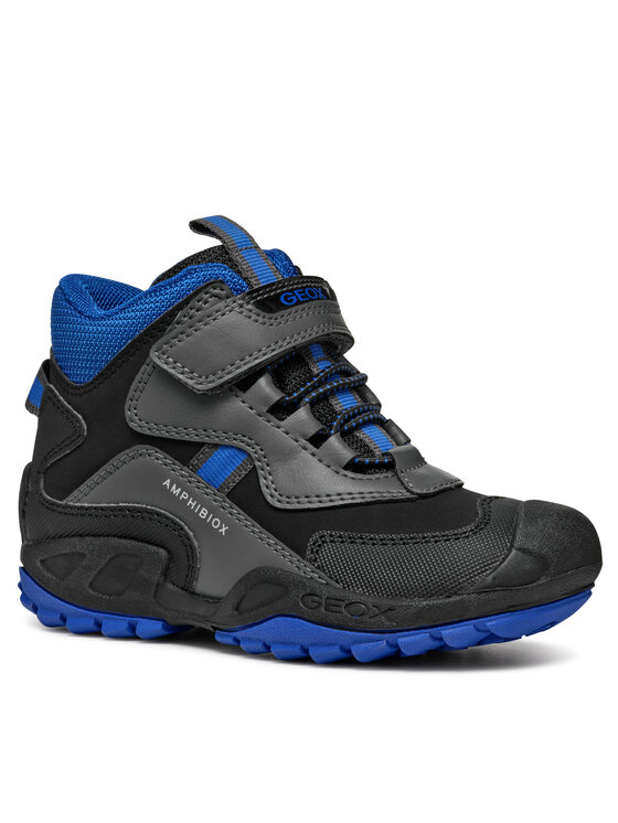 Geox Geox Schnürschuhe Jr New Savage B Abx J261WB 050BU C0071 D Grau