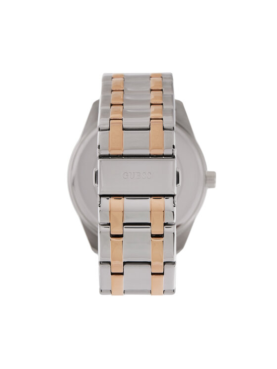 Guess Guess Ročna ura Elliot  GW0893G2 Srebrna