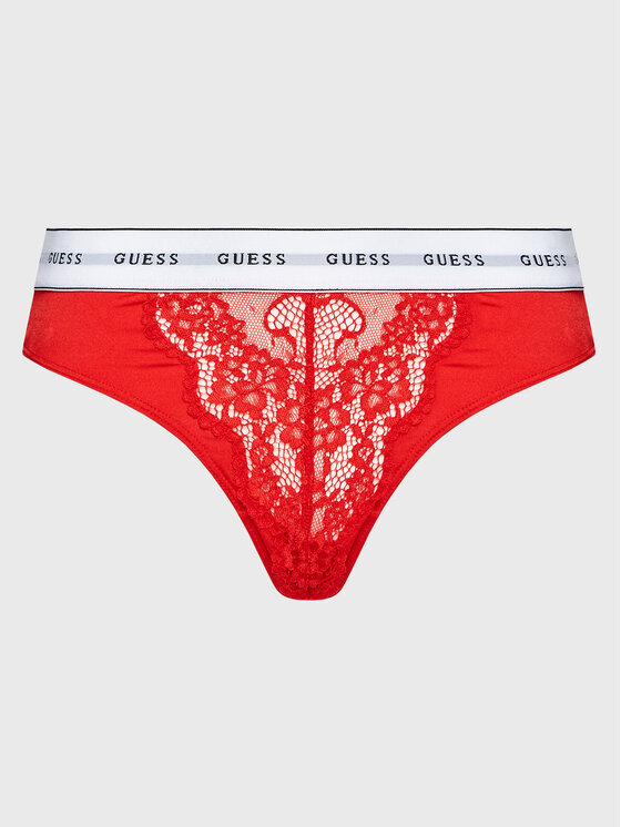 Guess Guess Бикини тип прашка Belle O2BE00 KBBT0 Червен