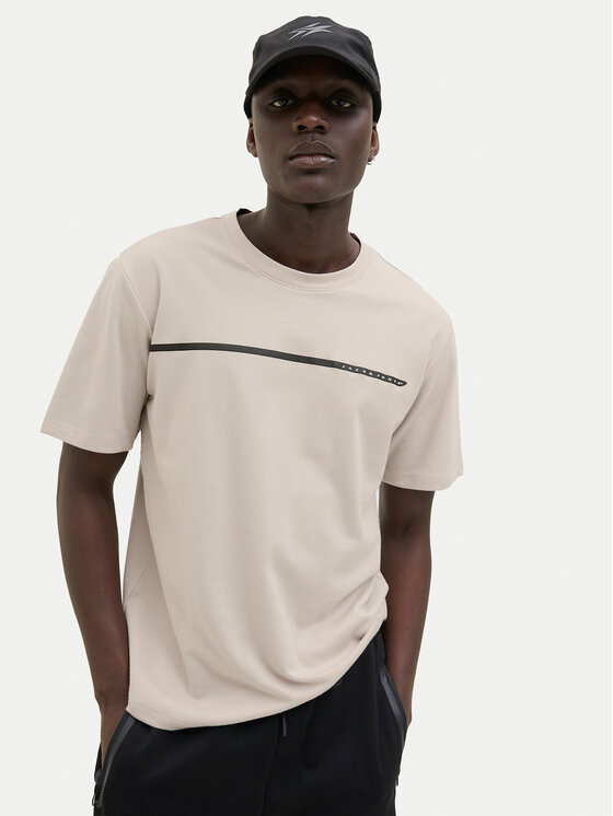 Jack&Jones Jack&Jones T-shirt Fusion 12273120 Bež Regular Fit