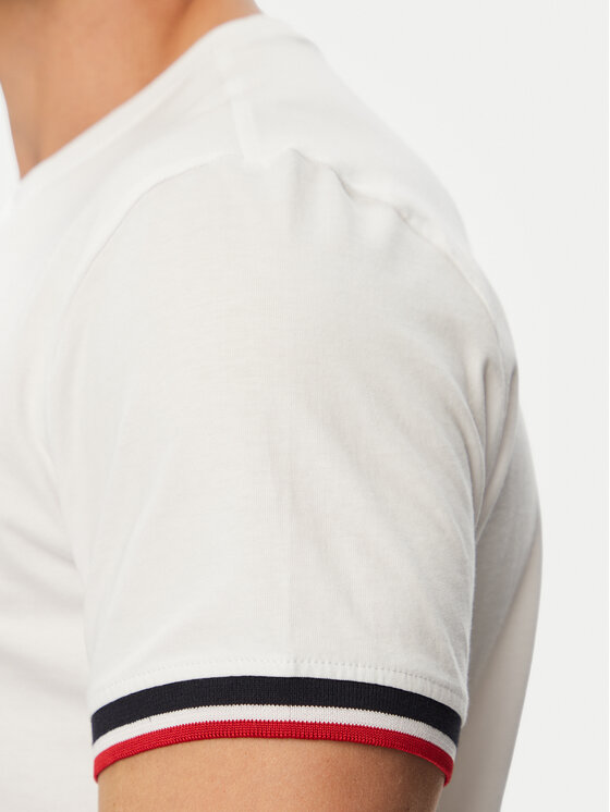 Beverly Hills Polo Club Beverly Hills Polo Club T-shirt P-SS26M-TS0112 Bijela Regular Fit