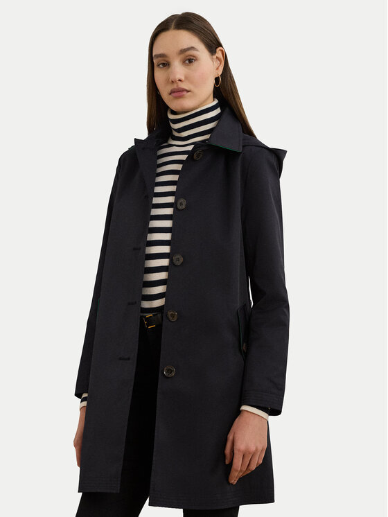 LAUREN RALPH LAUREN LAUREN RALPH LAUREN Kabát pro přechodné období 297967121005 Tmavomodrá Straight Fit
