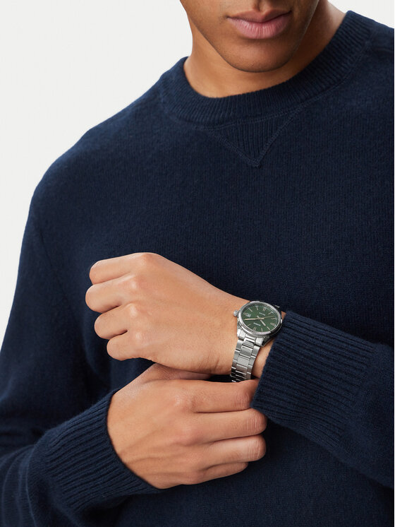 Casio Casio Zegarek UTP-1302PD-3A1VEF Srebrny