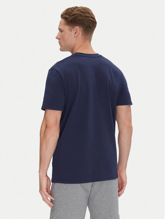 Under Armour Under Armour T-särk Ua Hw Lc Patch Ss 1382902 Tumesinine Loose Fit