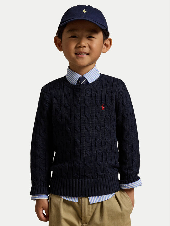 Polo Ralph Lauren Pulover 322702674060 Bleumarin Regular Fit