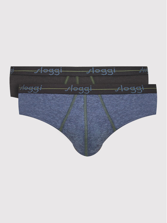 Sloggi Sloggi Komplet slipów 10206949 Granatowy