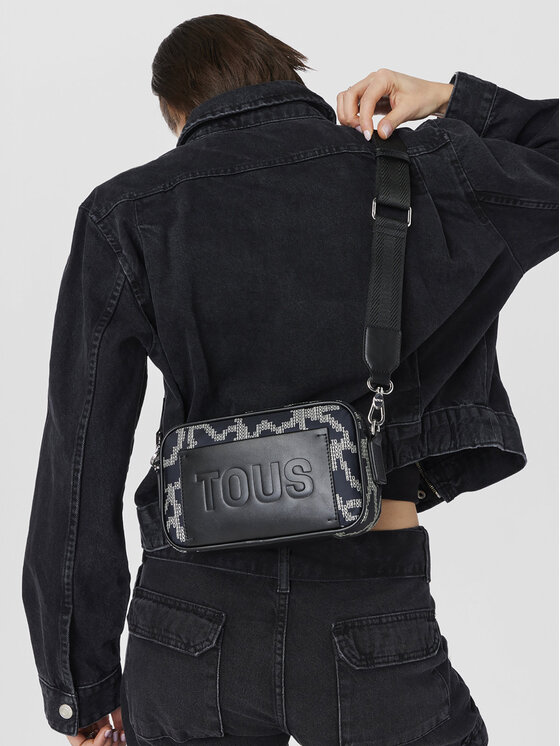 TOUS TOUS Handtasche Bandolera-Repor K Pix Soft 2001851451 Schwarz