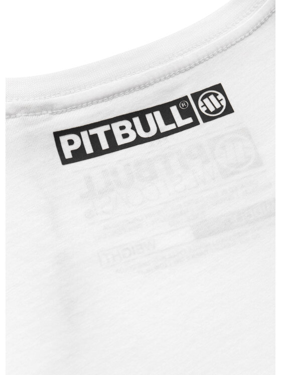 PITBULL PITBULL T-Shirt Koszulka Biały Regular Fit