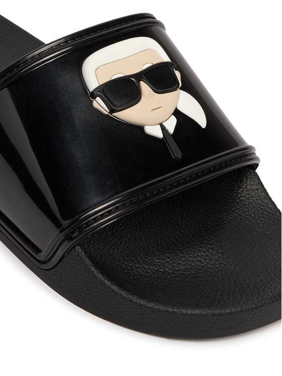 KARL LAGERFELD KARL LAGERFELD Šľapky Kondo II KL80905C Čierna