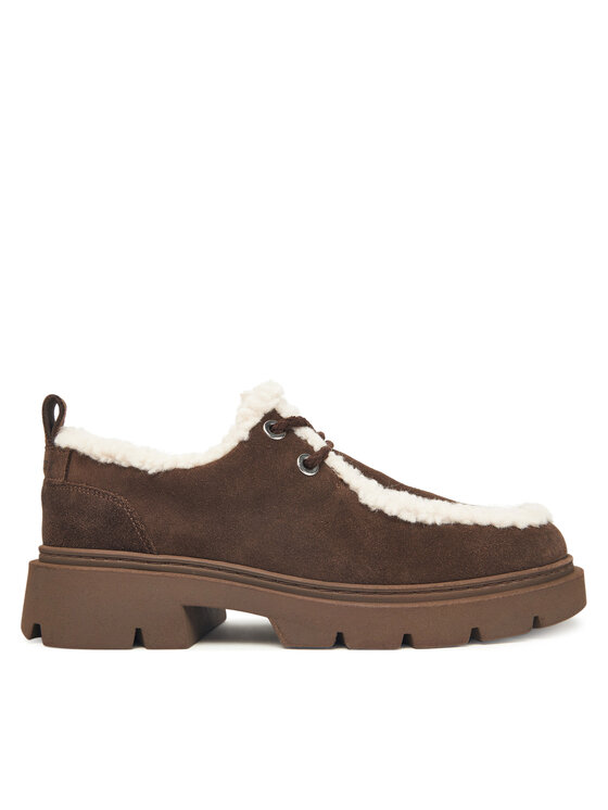 Inuikii Inuikii Nizki čevlji Mocabee Curly 1015.003.0011 Rjava