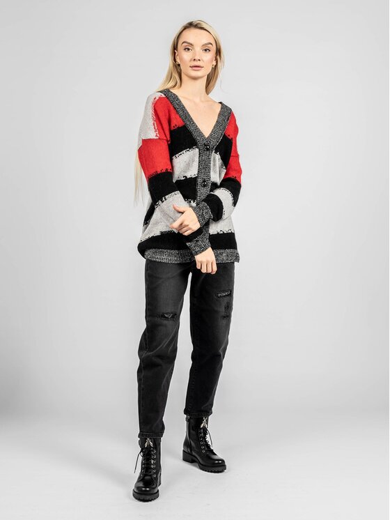PINKO Pinko Πουλόβερ 1G166T Y7CL | Cabella Κόκκινο Regular Fit