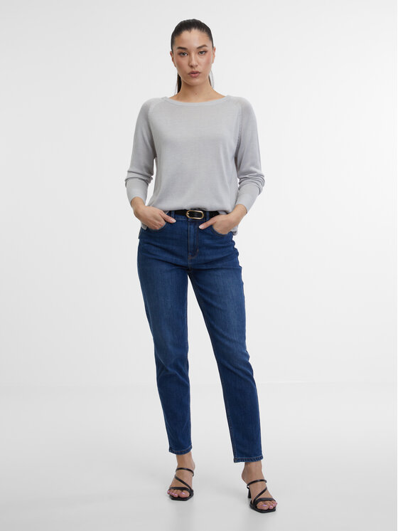 Orsay Orsay Sweter 1000328692000__L Szary A-Line Fit