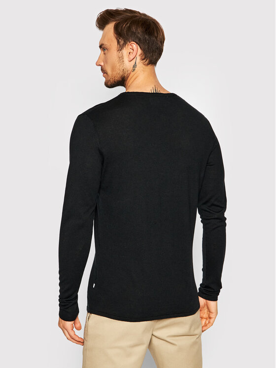 Selected Homme Selected Homme Maglione Rome 16079774 Nero Regular Fit