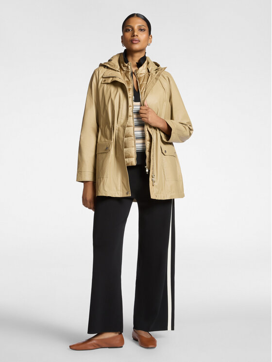 Elena Mirò Elena Mirò Giubbotto piumino F245P000188N022 Marrone Regular Fit