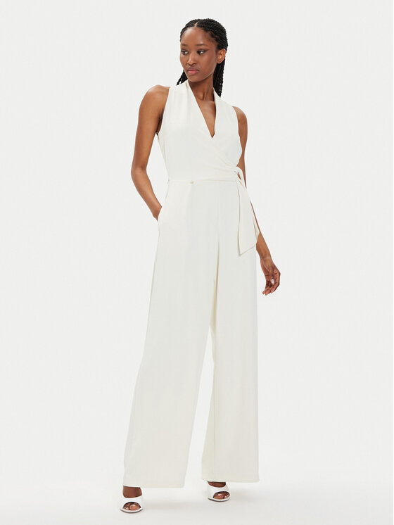 Rinascimento Overal CFC0117362003 Écru Regular Fit