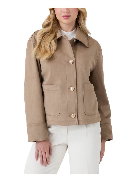 Guess Guess Bunda pro přechodné období 183553 Béžová Classic Fit