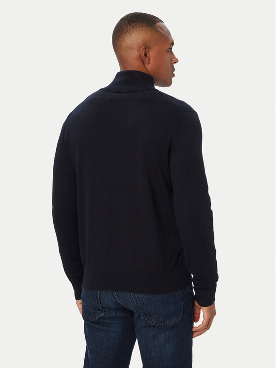 BOSS BOSS Kardigan Kanozip_S 50543692 Granatowy Regular Fit