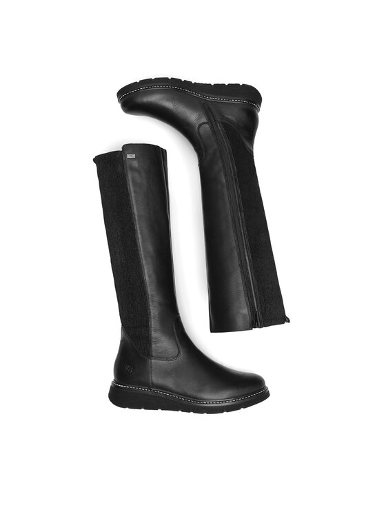Remonte Remonte Oficerki D3975-01 Czarny