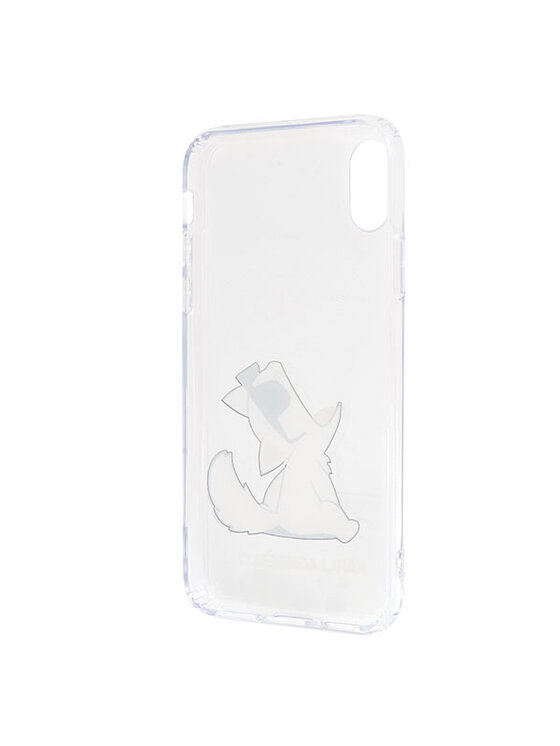 KARL LAGERFELD KARL LAGERFELD Etui na telefon iPhone X/ Xs Przezroczysty