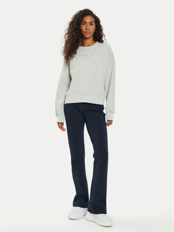 Guess Guess Majica dugih rukava V4BQ03 KCHX0 Siva Regular Fit