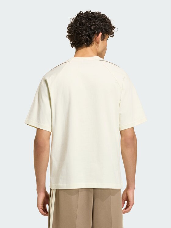 adidas adidas T-Shirt Stadium Tee Beżowy Regular Fit