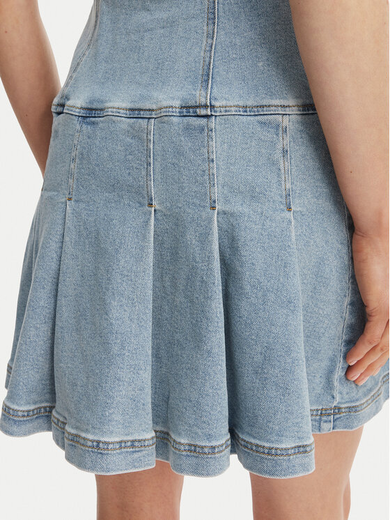 Morgan Morgan Džinsa kleita 251-RTALA Gaiši zils Slim Fit