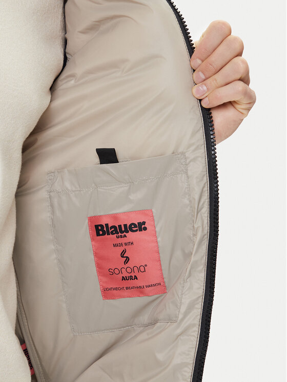 Blauer Blauer Sportski prsluk 25WBLUX02081 Crna Regular Fit