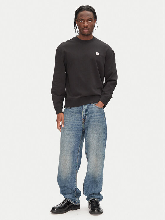 Calvin Klein Jeans Calvin Klein Jeans Bluză LV04RC273G Negru Regular Fit