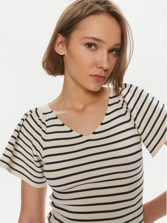 Vero Moda Vero Moda Blūze Ginny 10278323 Balts Slim Fit