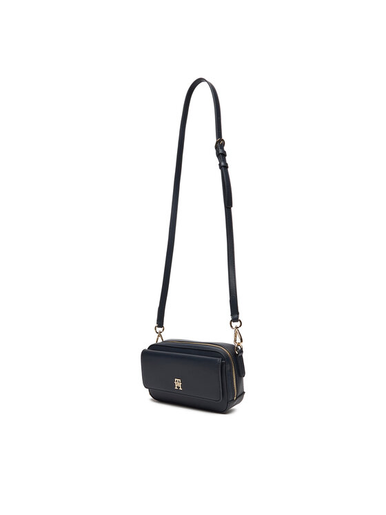 Tommy Hilfiger Tommy Hilfiger Kabelka Th Icon AW0AW17680 Tmavomodrá