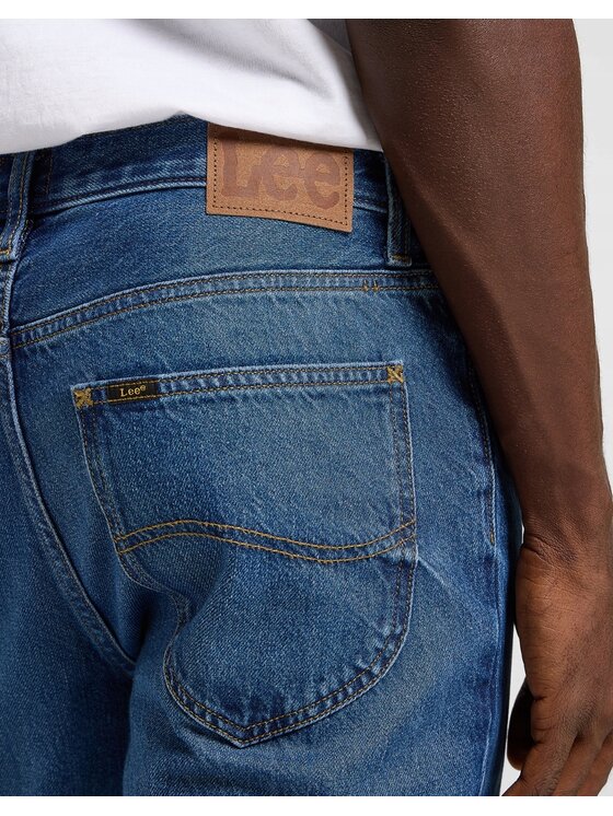 Lee Lee Jeansy West Niebieski Relaxed Fit