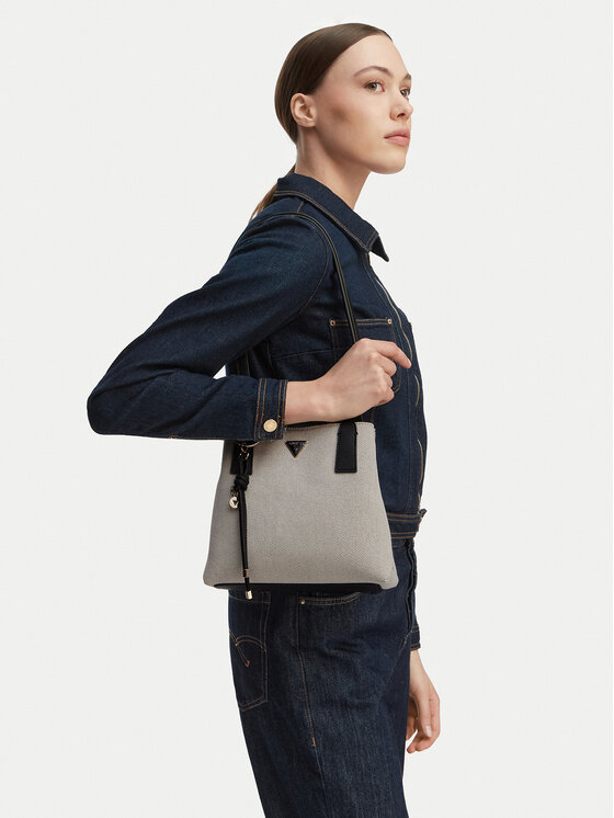 Guess Geantă Alice HWWG99 26220 Crem