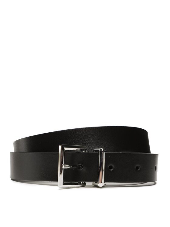 Calvin Klein Ženski pas Archival Chain Sqr Belt 25 Mm K60K610210 Črna