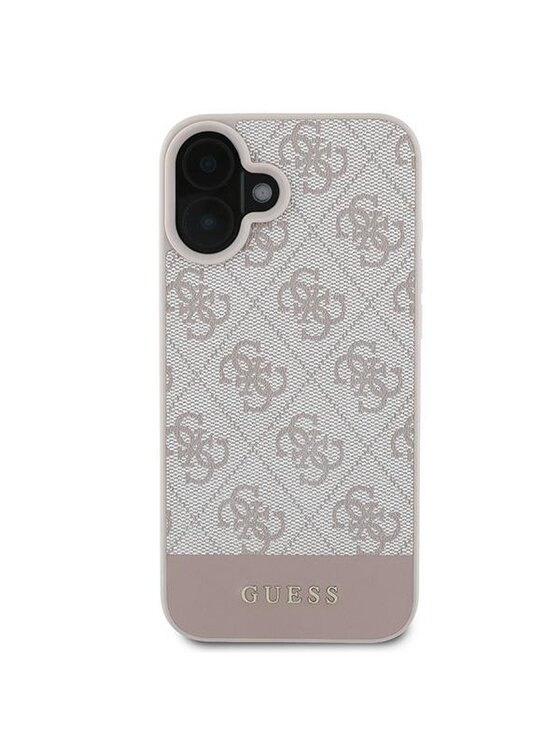 Guess Guess Etui na telefon Apple iPhone 16 Plus Różowy