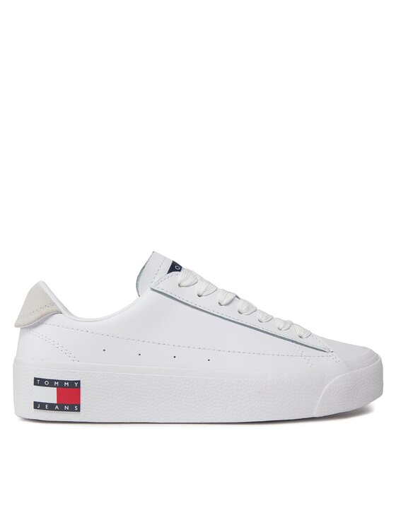 Sneakers Tommy Jeans Tjw Vulc Flatform Sneaker Ess EN0EN02509 White YBS