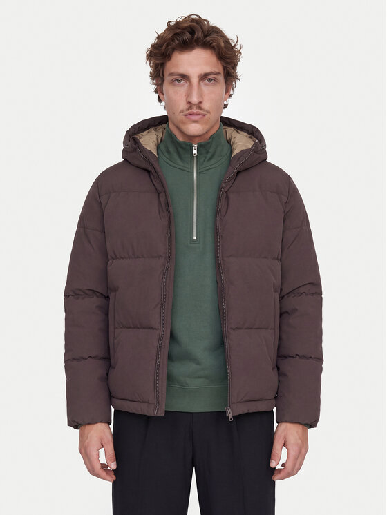 Jack & Jones Jack & Jones Žieminė striukė Galaxy 12303930 Ruda Regular Fit