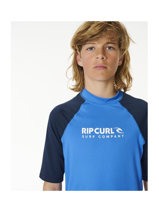 Rip Curl Rip Curl Koszulka do pływania Shock Upf S/S-Boy Niebieski
