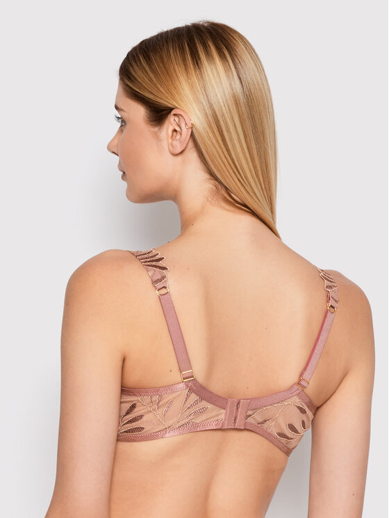 Aubade Aubade Balkonet nedrček IRIS VAN HERPEN Sensory Illusion RCF14 Roza