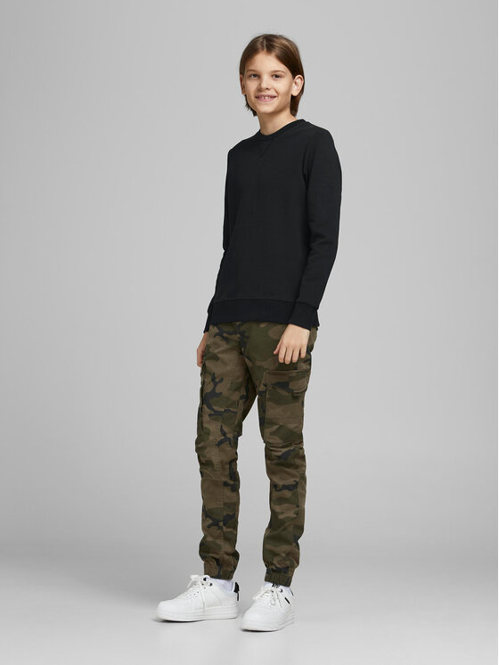 Jack&Jones Junior Jack&Jones Junior Μπλούζα 12182520 Μαύρο Regular Fit