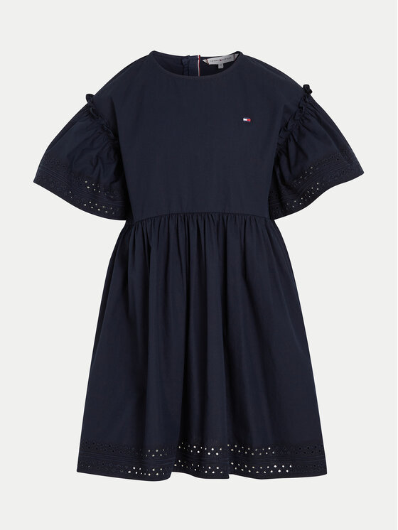Tommy Hilfiger Tommy Hilfiger Hétköznapi ruha Anglaise KG0KG08029 Sötétkék Regular Fit